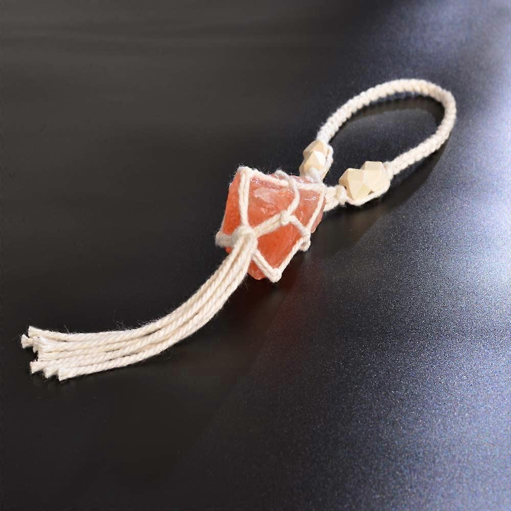 Himalayan Stone Macrame Hanging Ornament