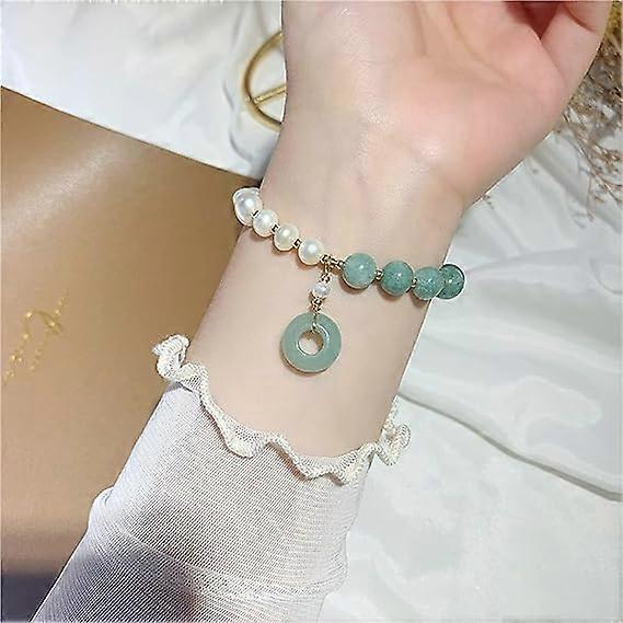 Jade Intention Bracelet, Gold