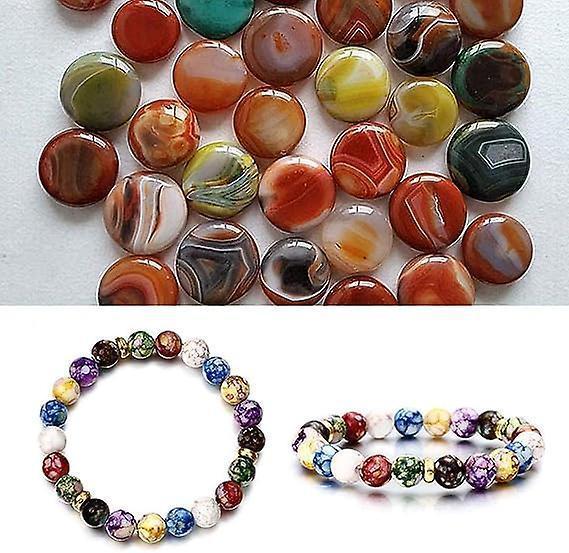 Rainbow Multicolour Stone Beaded Bracelet