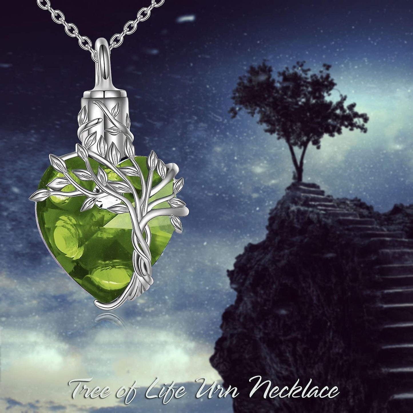 Crystal Pendant Necklace (III)