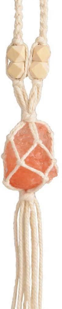 Himalayan Stone Macrame Hanging Ornament