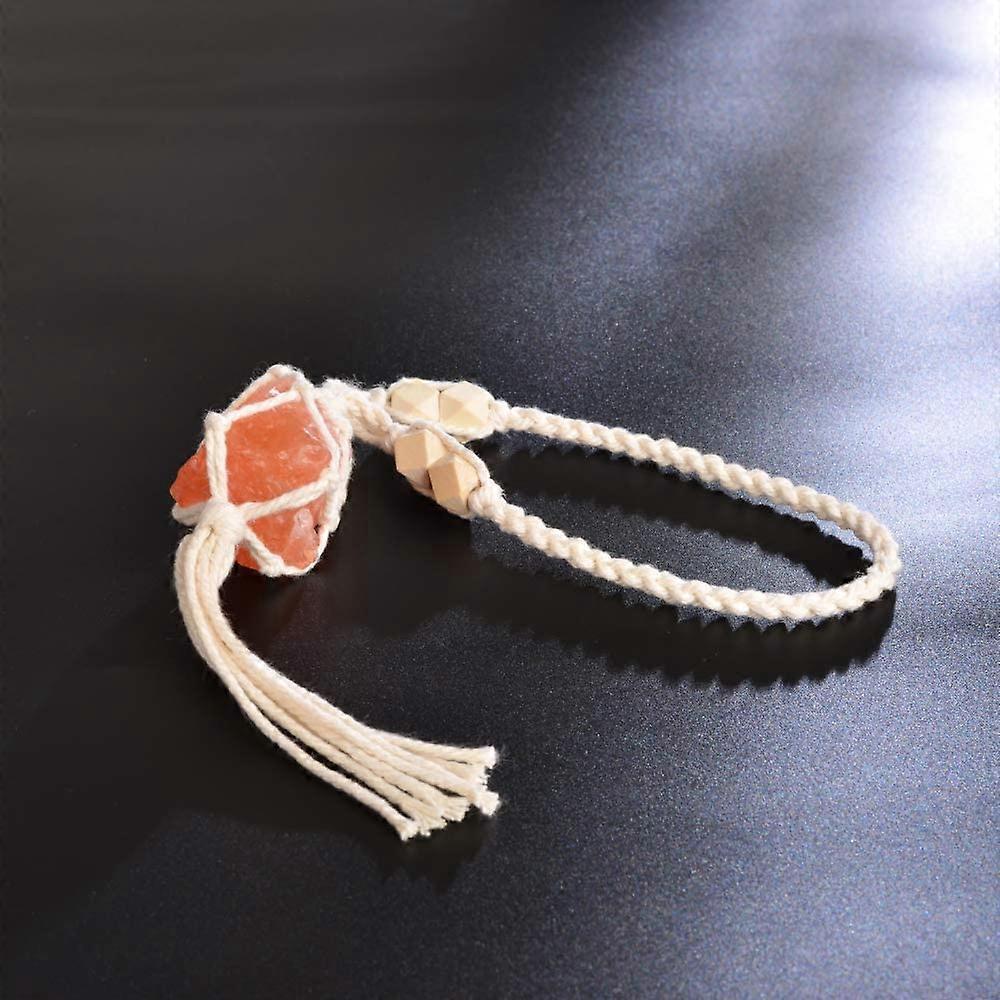 Himalayan Stone Macrame Hanging Ornament