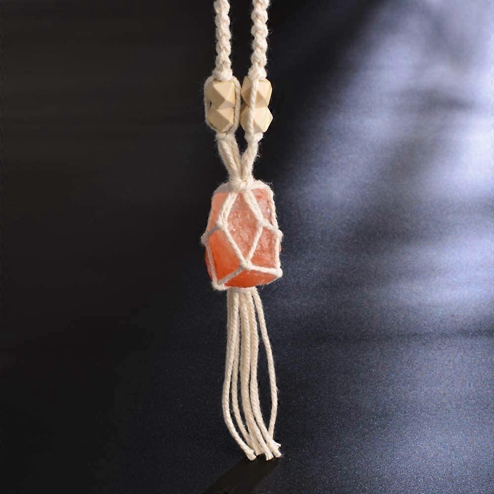 Himalayan Stone Macrame Hanging Ornament