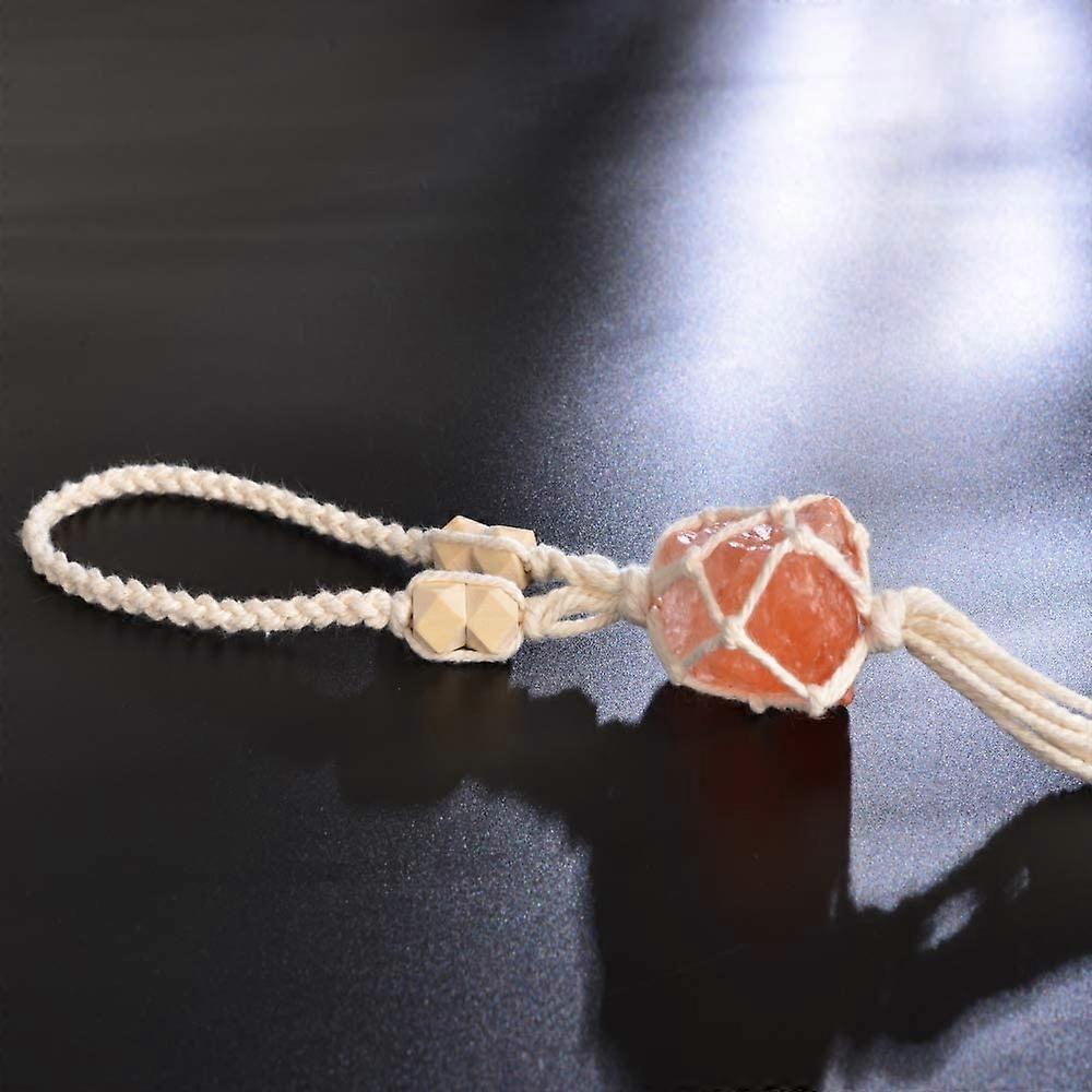 Himalayan Stone Macrame Hanging Ornament
