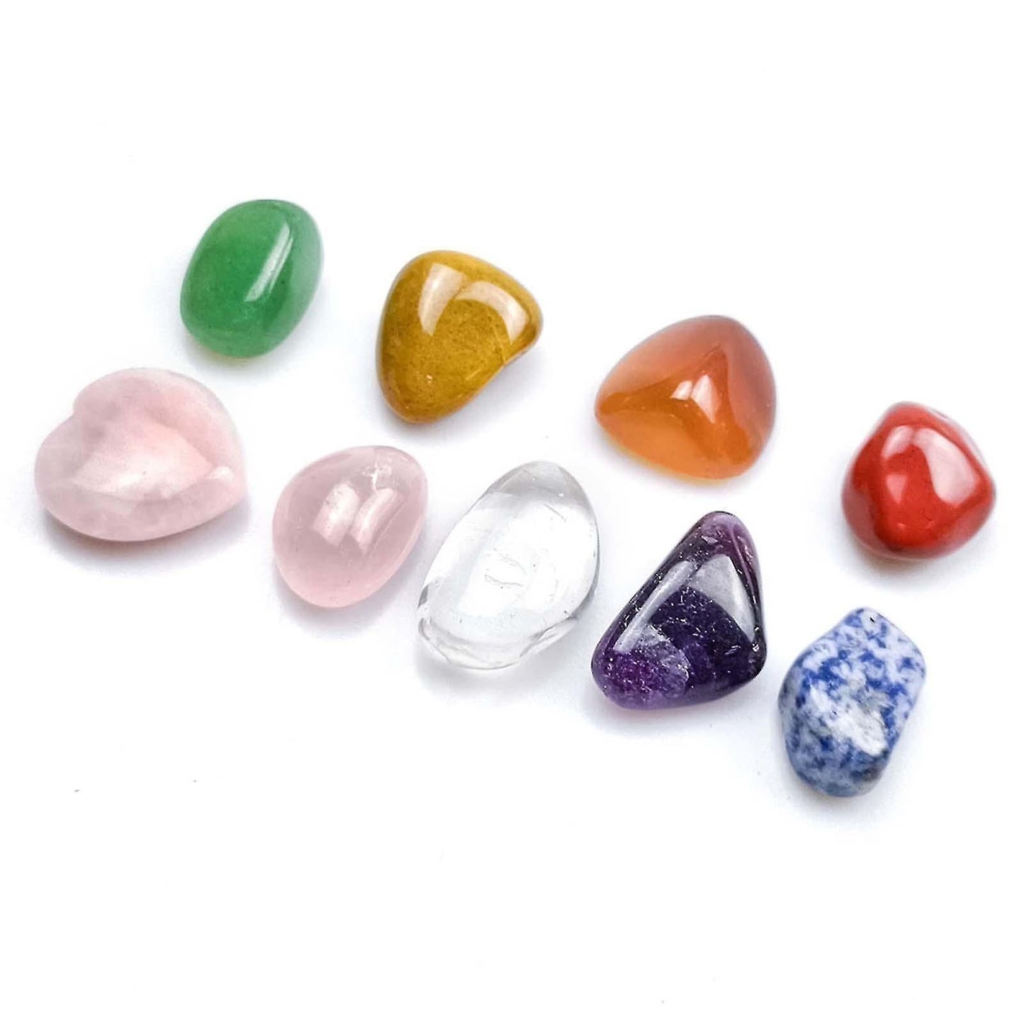 Seven Chakra Tumbled Stone Set