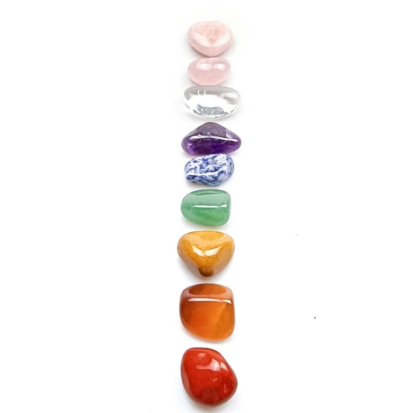 Seven Chakra Tumbled Stone Set
