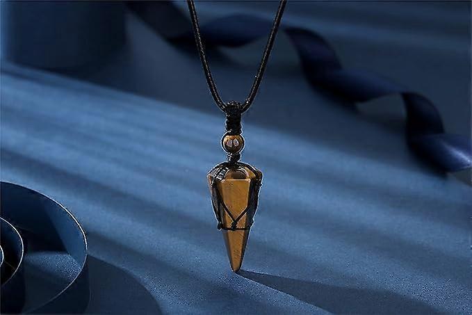 Tiger Eye Pendant Necklace