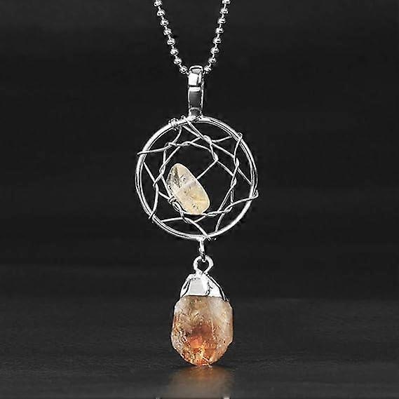 Crystal Pendant Necklace (II)