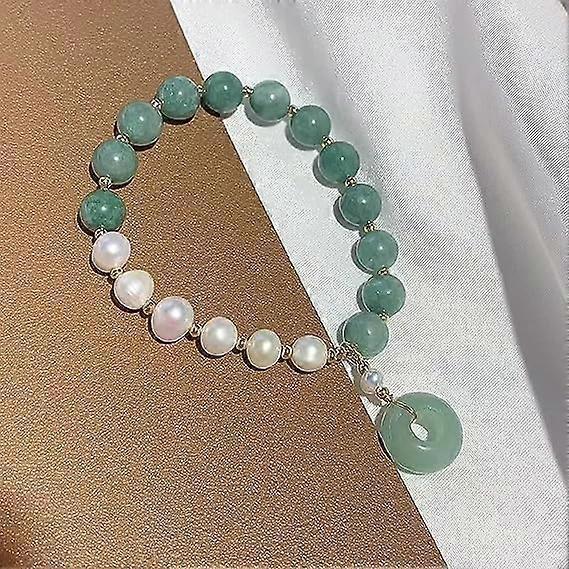 Jade Intention Bracelet, Gold
