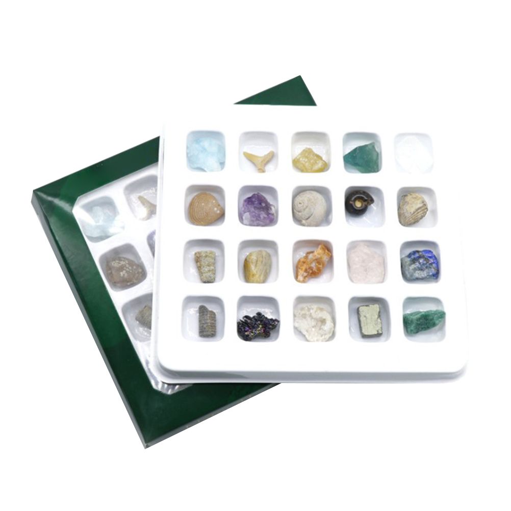 20 Piece Mini Crystal and Gemstone Specimen Set