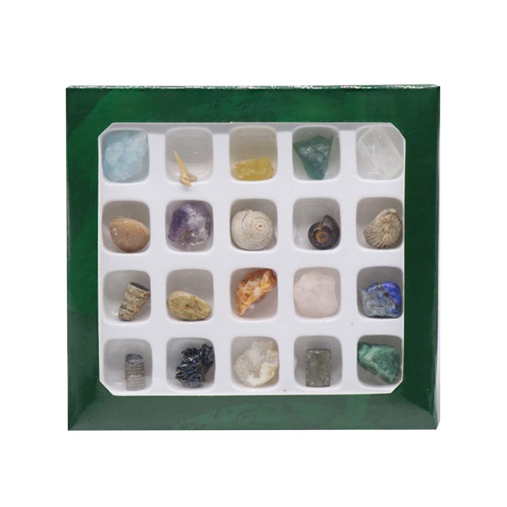 20 Piece Mini Crystal and Gemstone Specimen Set