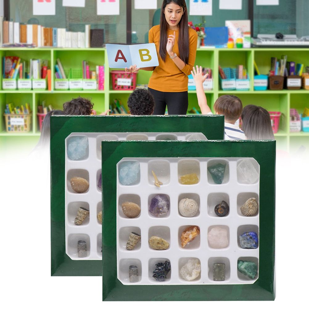 20 Piece Mini Crystal and Gemstone Specimen Set