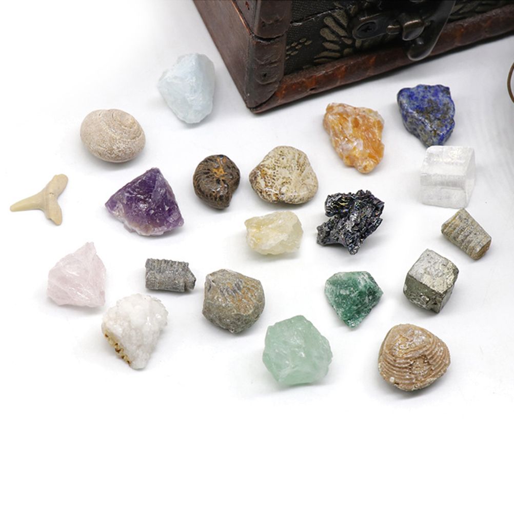 20 Piece Mini Crystal and Gemstone Specimen Set