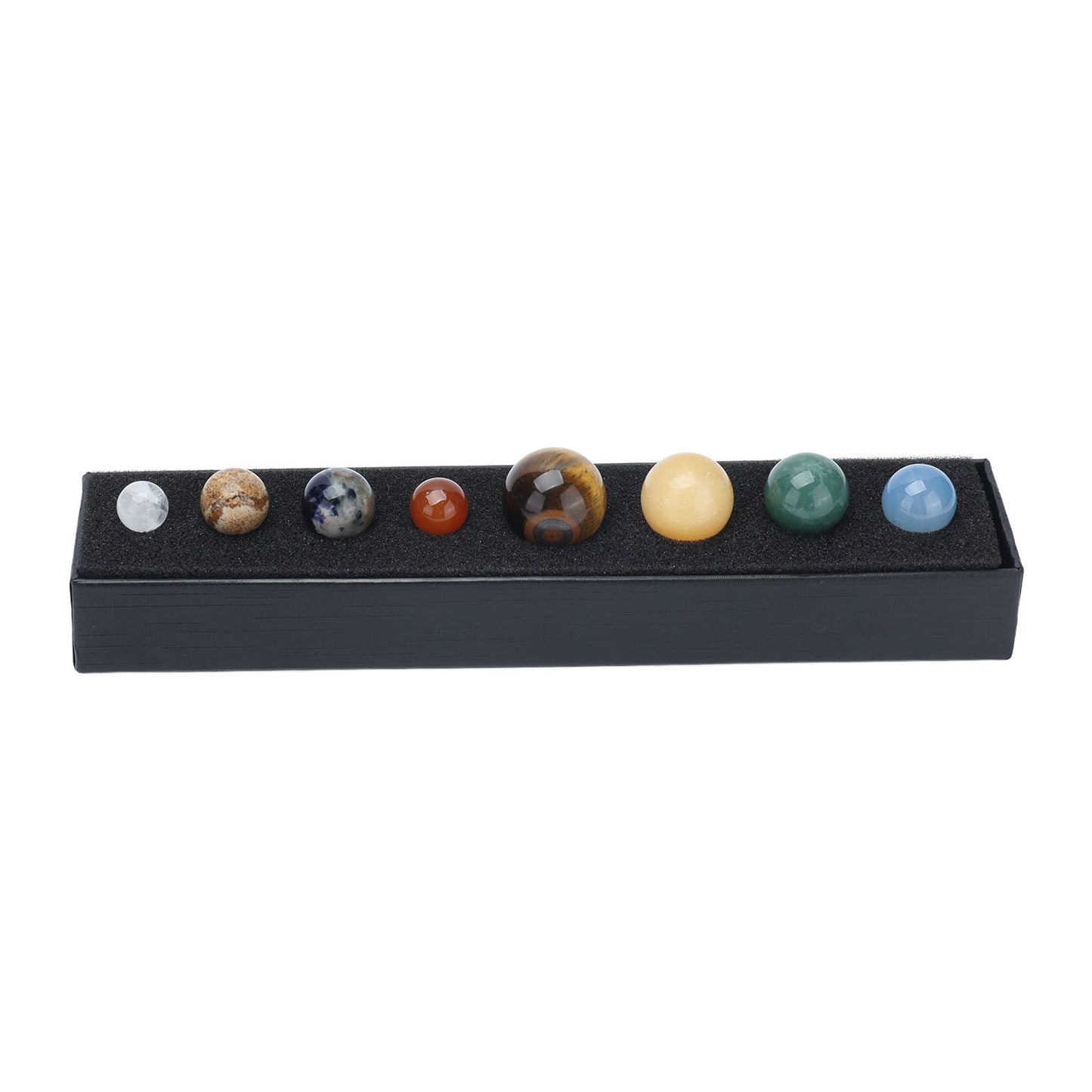 8 Planets Crystal Sphere Set