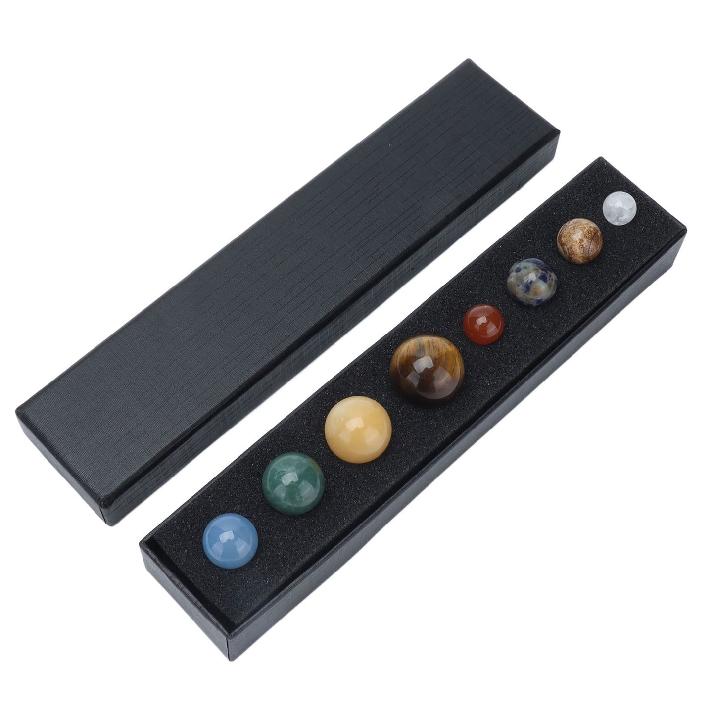 8 Planets Crystal Sphere Set
