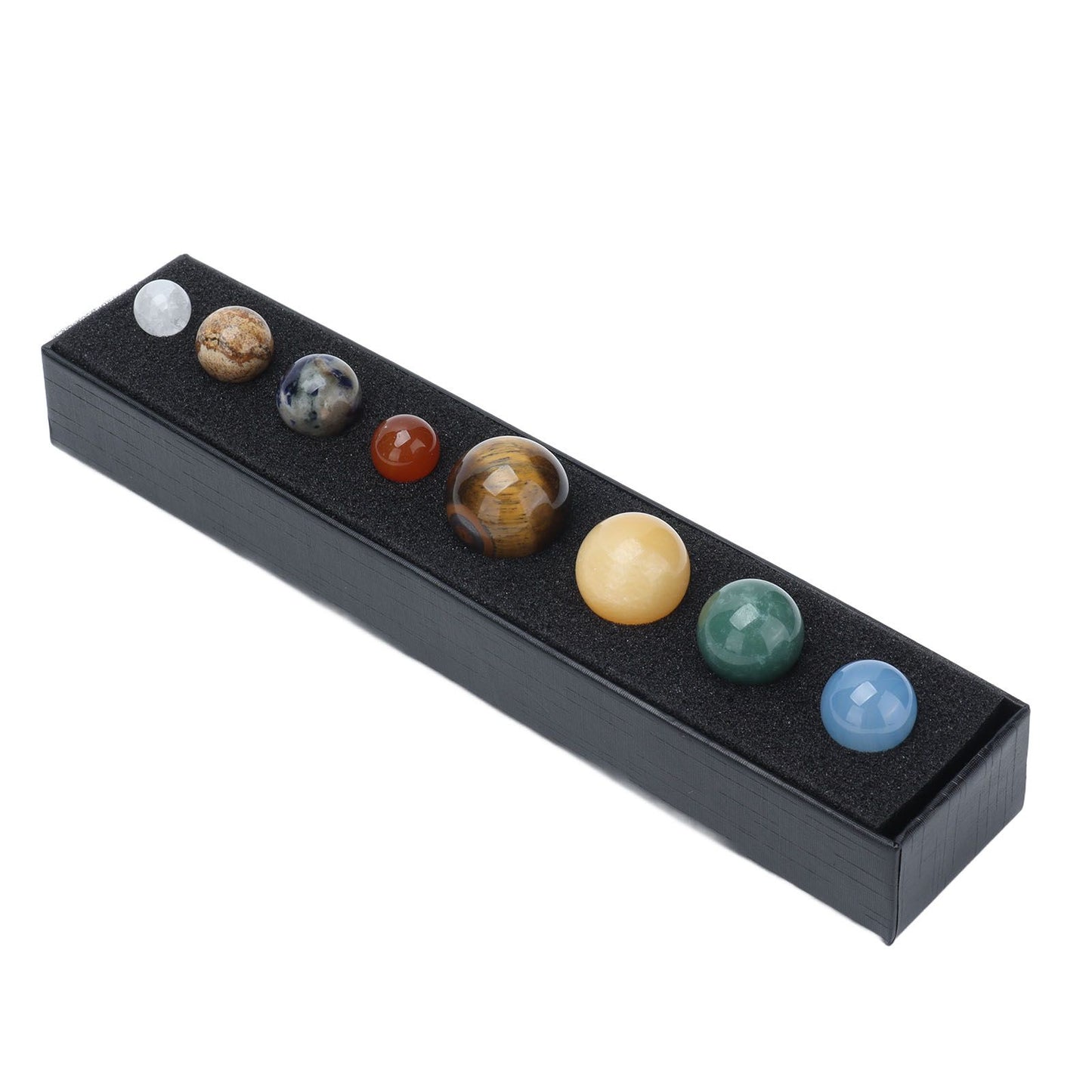 8 Planets Crystal Sphere Set