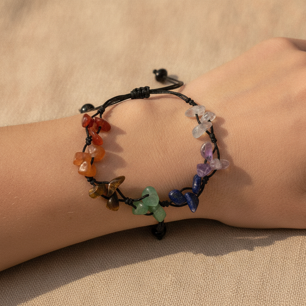 7 Chakra Intention Bracelet (VI)